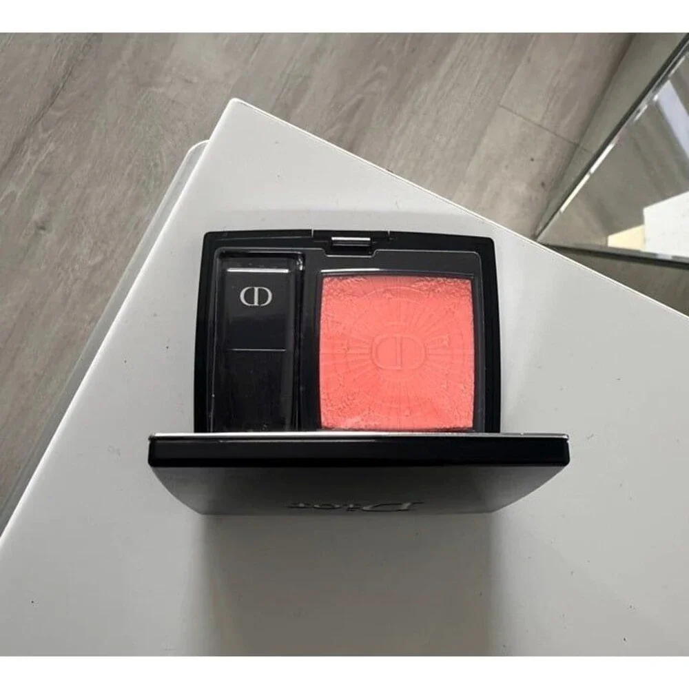 Limited Edition Dior Rouge Blush Couture Color Blush in 556 Cosmic Coral